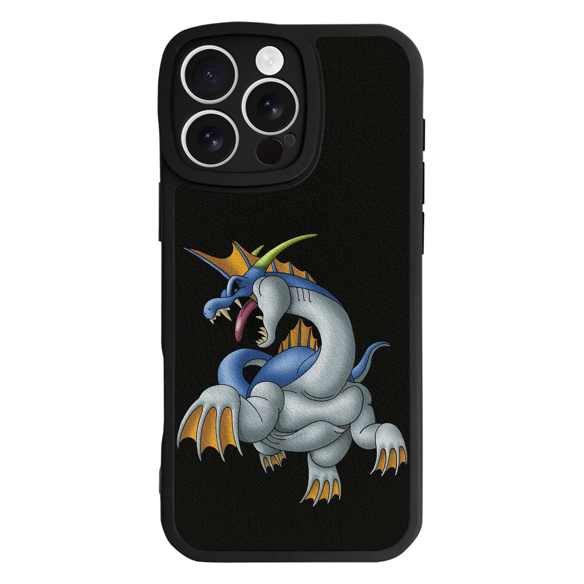 （画像用） ドラゴンクエスト Doragon Kuesuto Dragon Quest 【iPhone 16シリーズ対応】シリコンスマホケース（レザー調） 材質：シリコン